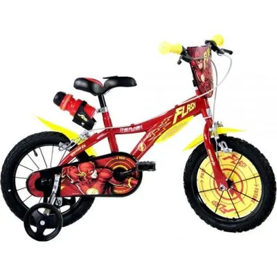 Bicicleta copii 3-5 ani, 14 inch, Flash, Dino Bikes DB614FH