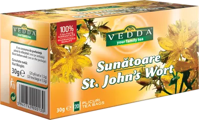 Ceai de sunatoare, 20 plicuri x 1.5g, Vedda