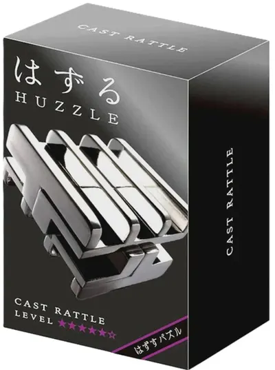 Puzzle metalic logic Hanayama - Cast Puzzle Rattle Huzzle