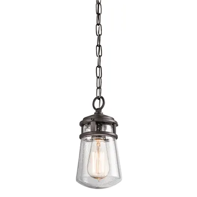 Lampa suspendata Lyndon 1 Light Small Chain Lantern – Architectural Bronze