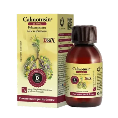 Sirop cu stevie Calmotusin Dbtix, Dacia Plant | 100 ml