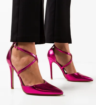 Pantofi cu toc Arpat Fuchsia