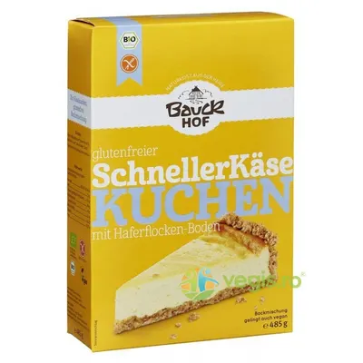Mix de Faina pentru Prajitura cu Branza fara Gluten Ecologic/Bio 485g