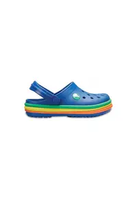 Saboti slingback pentru copii Crocband Rainbow - Albastru -