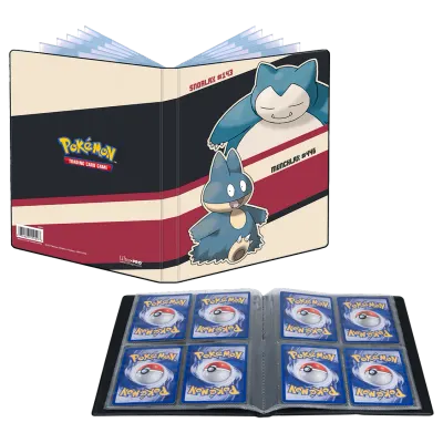 Album pentru cartonase - Pokemon Snorlax & Munchlax 4-Pocket Portfolio