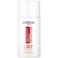 Crema cu Textura Fluida, L'Oreal Paris Revitalift, Vitamina C, SPF 50+, 50 ml