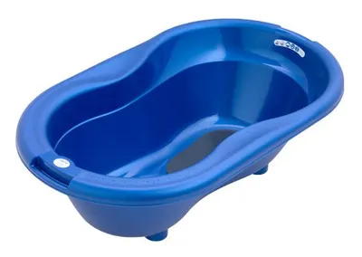 Cadita cu covoras antiderapant TOP Royal blue Rotho-babydesign