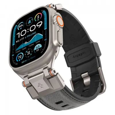 Curea Spigen DuraPro Armor pentru Apple Watch 49mm / 46mm / 45mm / 44mm / 42mm Series, Gri AMP09104