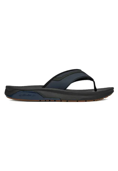 Slapi barbatesti bleumarin - material sintetic - usori si confortabili