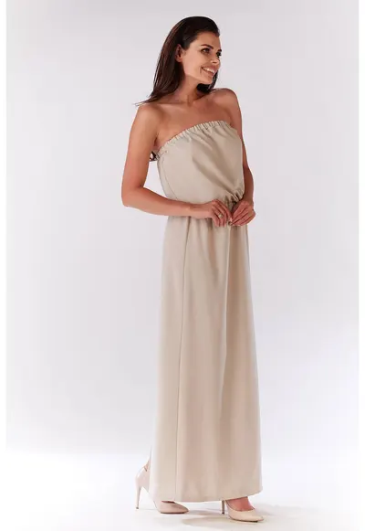 Rochie dama Poliester - M135 - Bej