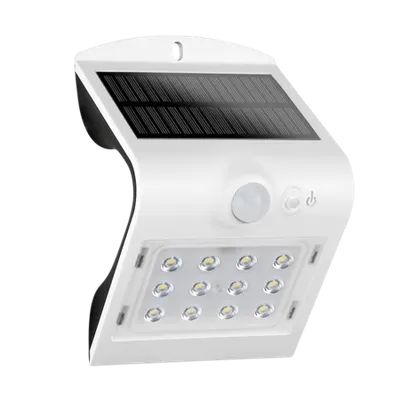 Lampa Solara Pt Perete cu Senzor 1.5w Ip54