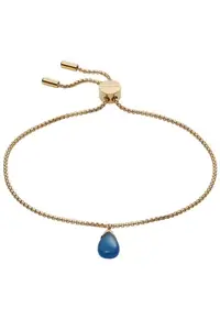 Bratara Sea Glass Winter Mist slider SKJ1629710 - Rose gold - Albastru