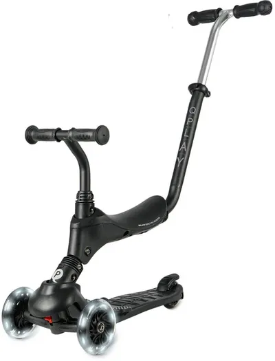 Qplay Sema Step - Scooter de Echilibru 5-în-1 - Negru