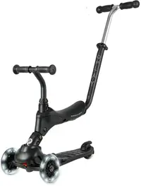 Qplay Sema Step - Scooter de Echilibru 5-în-1 - Negru
