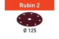 Foaie abraziva STF D125/8 P100 RU2/10 Rubin 2