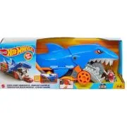 Set de joaca Transportator Rechin, Hot Wheels