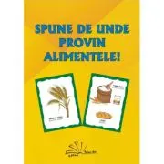 Spune de unde provin alimentele