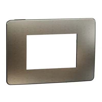Placa ornament, Unica Studio Metal, 3 module, auriu sau negru