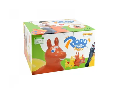 Calut saltaret pentru copii Rody Max portocaliu