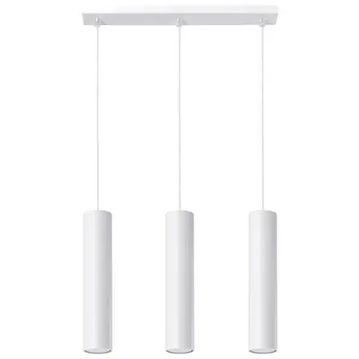 Lampa suspendata LAGOS 3L alb