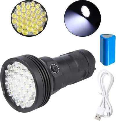 Lanterna de mana LED, 4 moduri de intensitate a luminii, USB, Z-TOOLS / ZTS8993 Engros