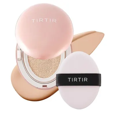 TirTir Fond de ten Mask Fit All Cover Cushion, 17C Porcelain, 18 g