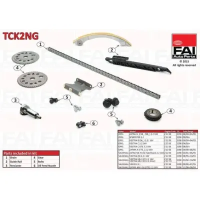 kit lant de distributie FAI AutoParts TCK2NG