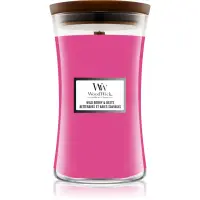 Woodwick Wild Berry & Beets lumânare parfumată cu fitil din lemn 609.5 g