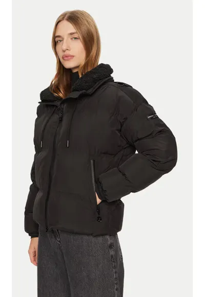 Geaca dama - 304474750 - Poliester - Negru - Negru