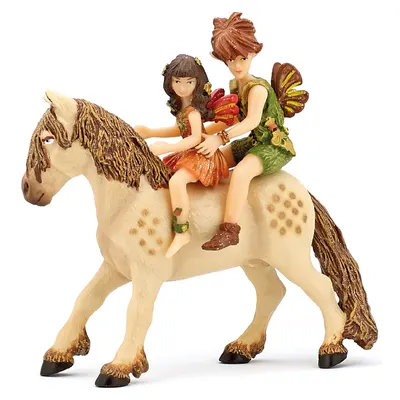 Set figurine - Copiii Elf si Poneiul