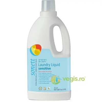 Detergent Lichid Pentru Rufe Albe Si Colorate Sensitive Bio 2L