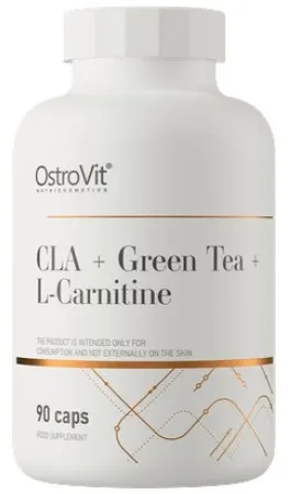 CLA + Green Tea + L-Carnitine, 90 capsule, OstroVit