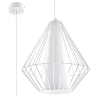 Lampa suspendata DEMI alb