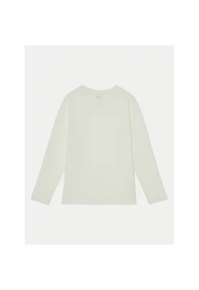 Bluza fete - 304718564 - Bumbac - Bej - Bej