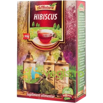 Ceai Hibiscus Flori 50g