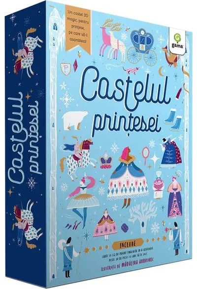Castelul prințesei + Set 3D - Paperback brosat