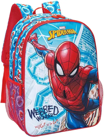 Ghiozdan școlar Kstationery Spiderman - Pursuit, cu 2 compartimente
