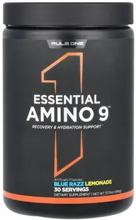 Essential Amino 9, blue razz lemonade, 345 g