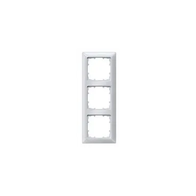Placa ornament 3 module Aluminiu metalic Siemens Delta