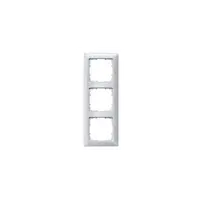 Placa ornament 3 module Aluminiu metalic Siemens Delta