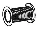 Racord evacuare (lungime:160mm) EURO 4 potrivit MERCEDES CITARO (O 530); SETRA 400 OM457.934-OM457.973 01.98