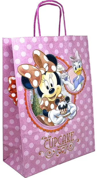 Pungă cadou S. Cool - Minnie Cupcake, L