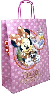 Pungă cadou S. Cool - Minnie Cupcake, L
