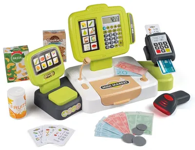 Set de joacă Smoby - Casă de marcat cu terminal POS