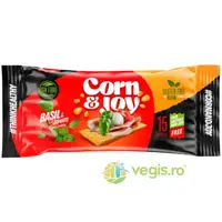 Felii de Paine Crocanta din Porumb Extrudat cu Rosii si Busuioc fara Gluten 20g
