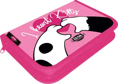 Penar Lizzy Card KitTok Heart Kitty - cu 1 fermoar