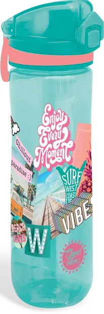 Sticlă din tritan Lizzy Card - Good vibes beach, 600 ml
