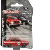 Majorette Masinuta metalica Dacia 1300 raliu, rosu, scara 1:64