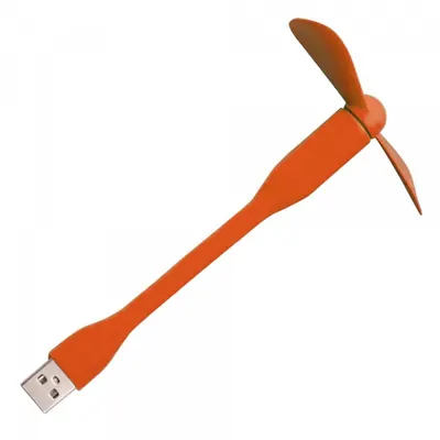 Ventilator USB Techsuit TUF1, Portocaliu