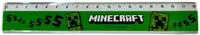 Riglă Minecraft Pixel - 18 cm